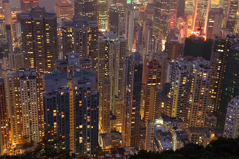 Hong Kong Skyline - Republic of China