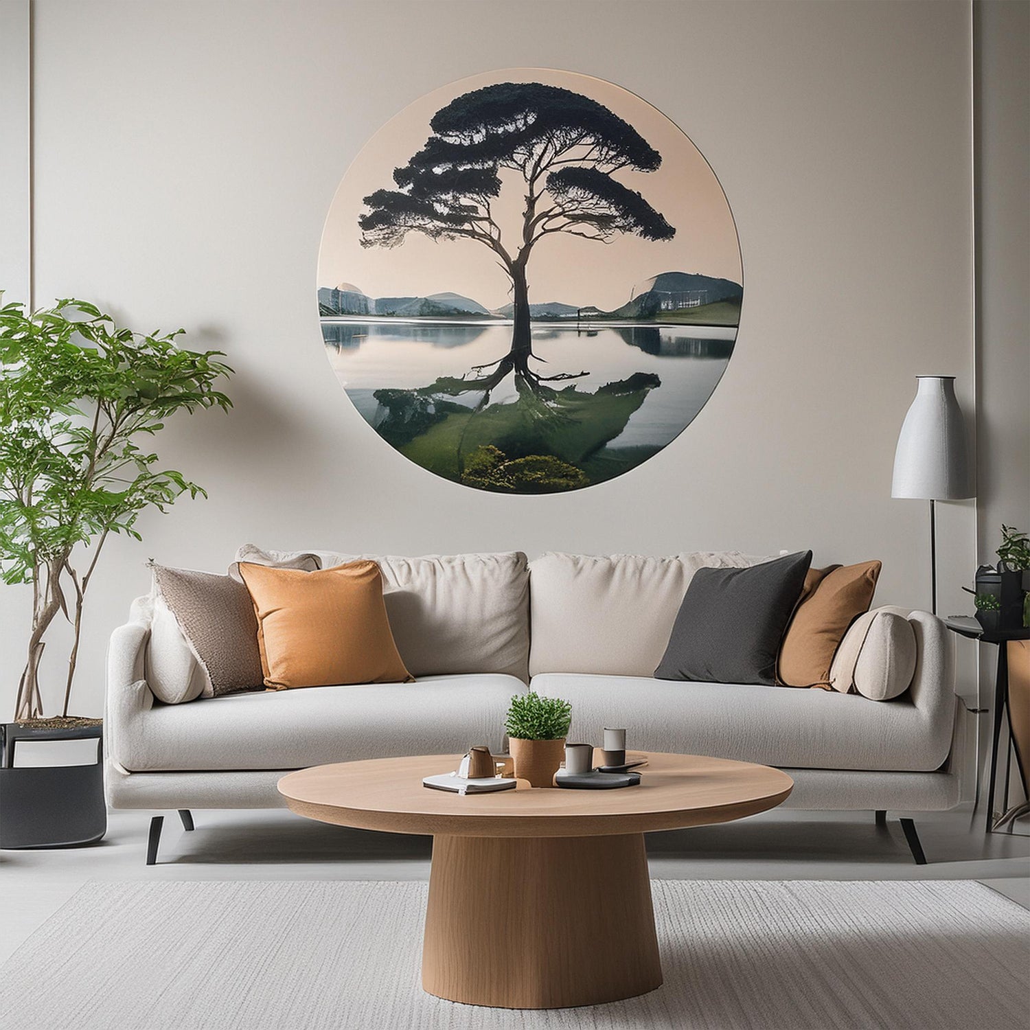Round and Oval Wall Stickers